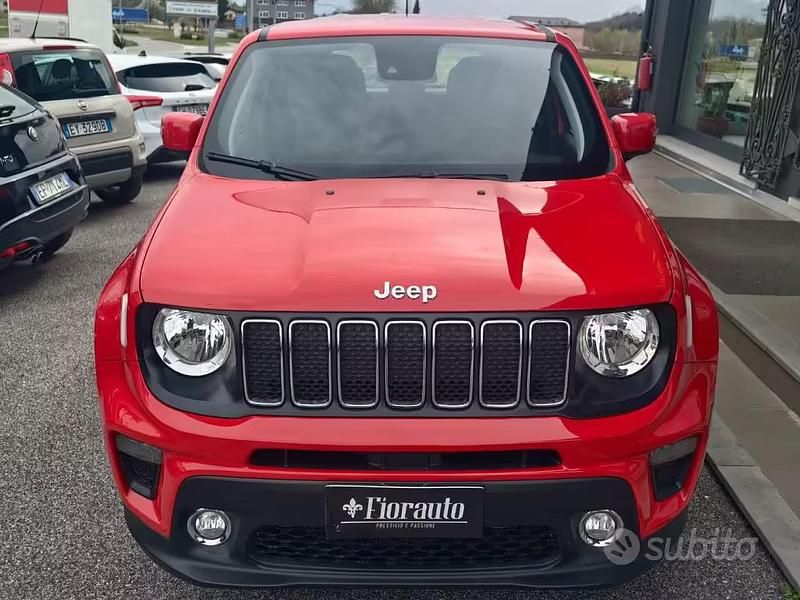 Usata Jeep Renegade Longitude 130 CV (95 kW) 2022 Rosso SUV