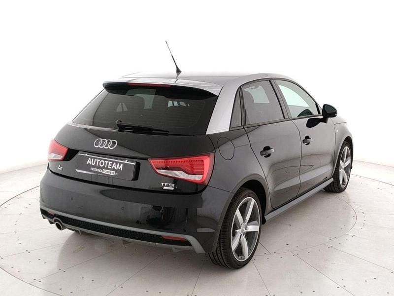 Usata Audi A1 Sportback S-Line 116 CV (85 kW) 2018 Nero Utilitaria