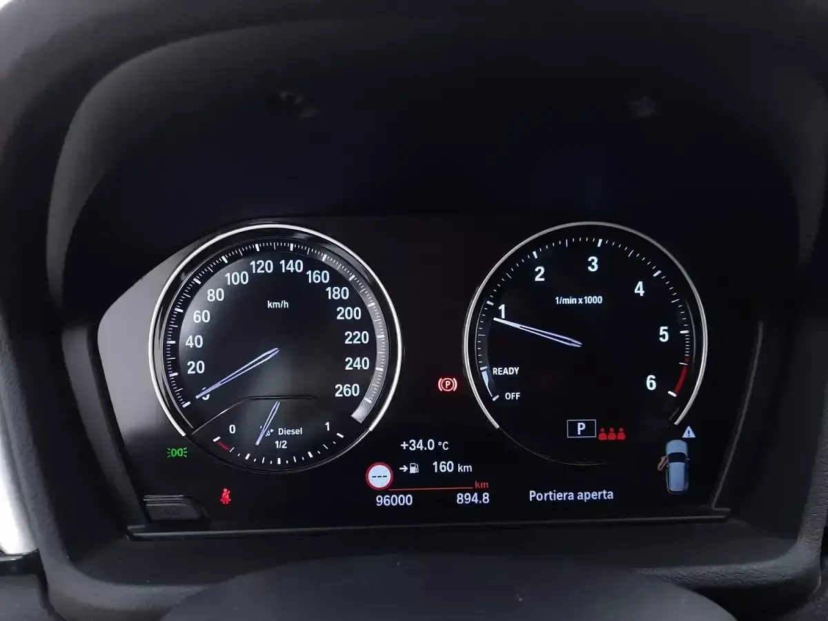 Usata BMW X1 Advantage 150 CV (110 kW) 2022 Grigiogrigio SUV