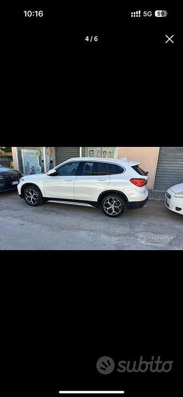 Usata BMW X1 xLine 150 CV (110 kW) 2018 Bianco SUV
