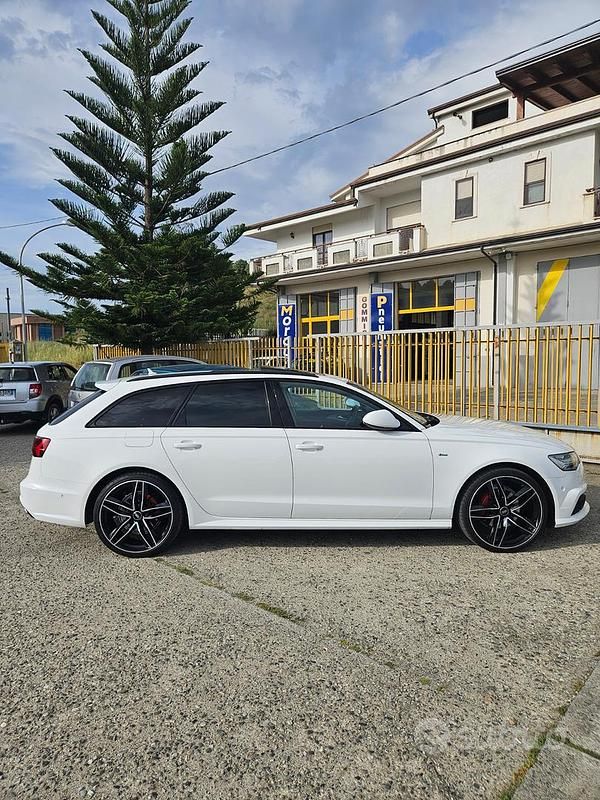 Usata Audi A6 S-Line 190 CV (139 kW) 2018 Bianco Station wagon