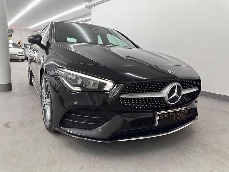 Usata Mercedes CLA220 Premium 190 CV (139 kW) 2021 Nero Berlina