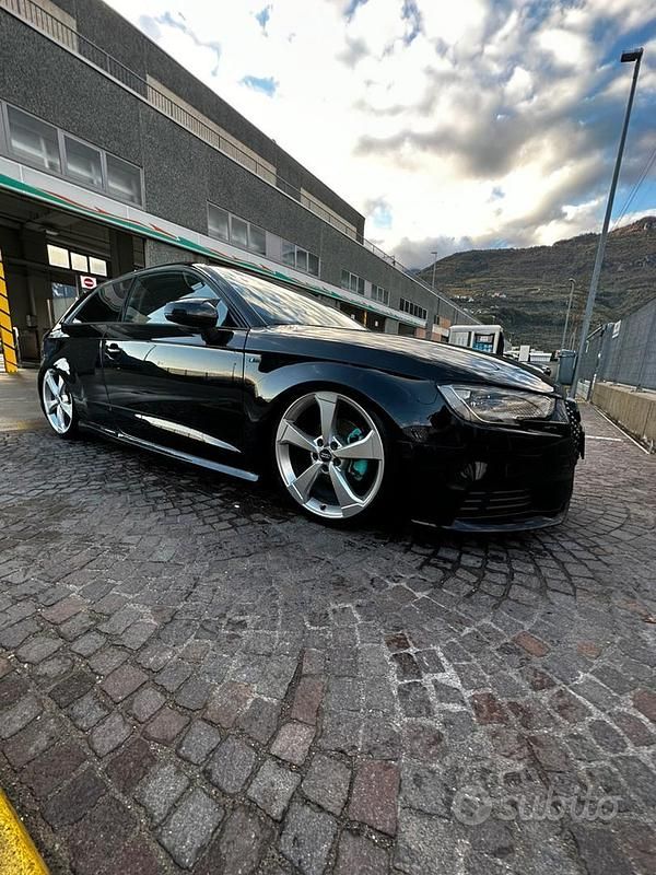 Usata Audi A3 S-Line 2016 Nero Utilitaria