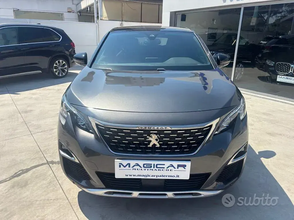 Usata Peugeot 3008 GT-line 131 CV (96 kW) 2018 Scuro metallizzato SUV