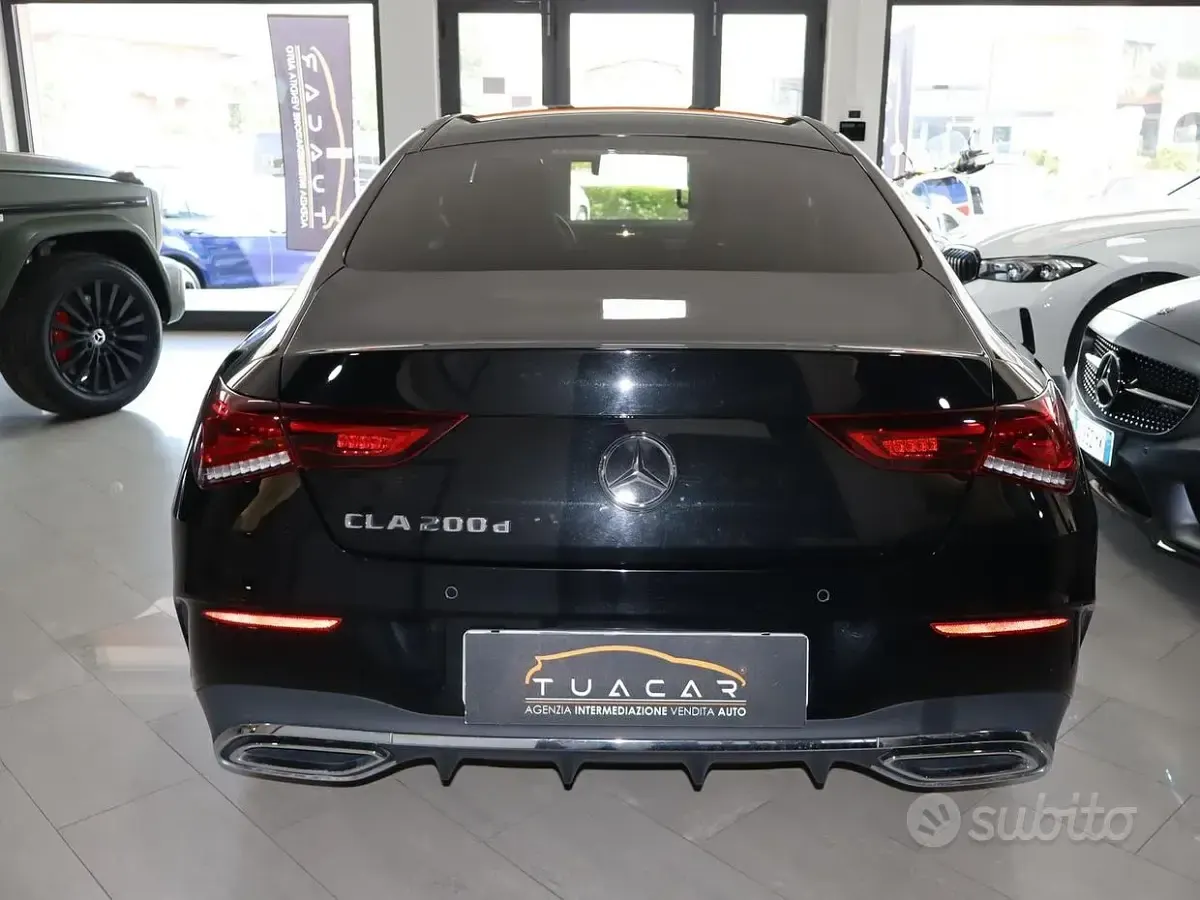 Usata Mercedes CLA200 AMG Line Premium Plus 150 CV (110 kW) 2023 Nero Berlina