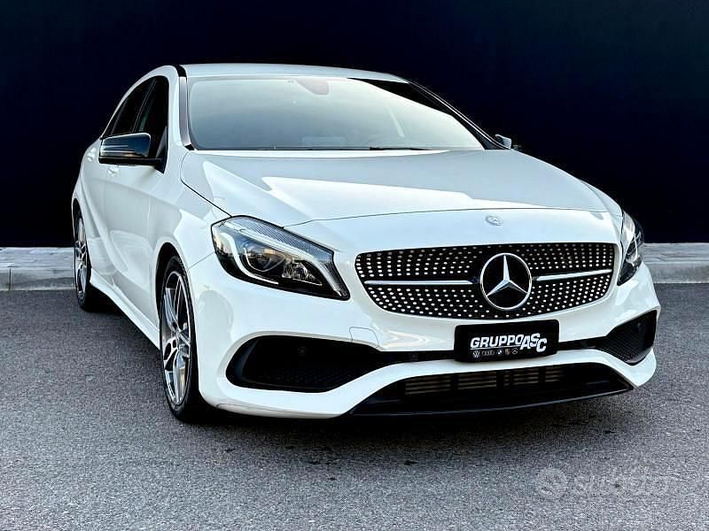 Usata Mercedes A200 Premium 136 CV (100 kW) 2016 Bianco Berlina