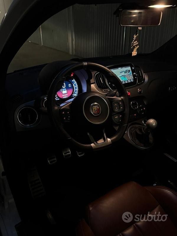 Usata Abarth 595C Turismo 165 CV (121 kW) 2020 Bianco Cabrio