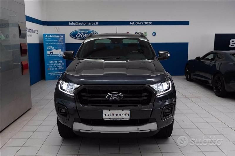 Usata Ford Ranger Wildtrack 213 CV (156 kW) 2021 Grigio metallizzato Pick-up