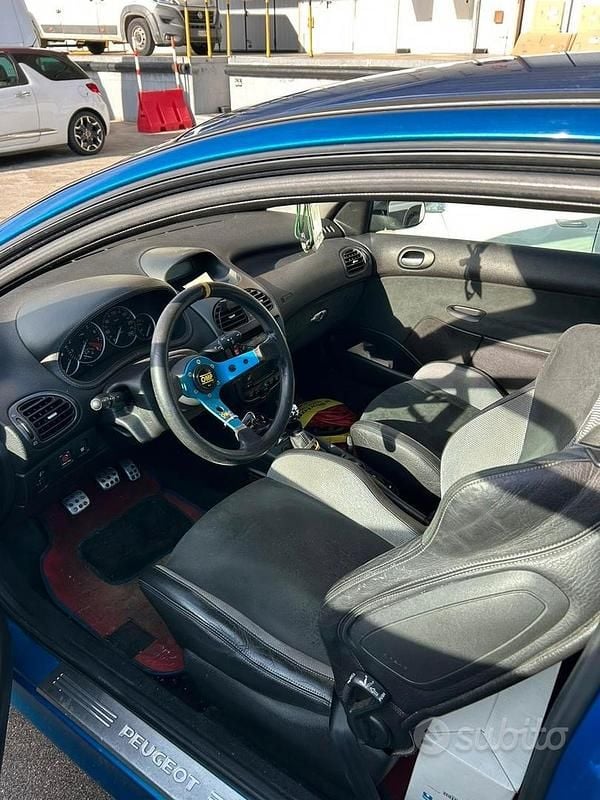 Usata Peugeot 206 CC RC 177 CV (130 kW) 2003 Blu Cabrio