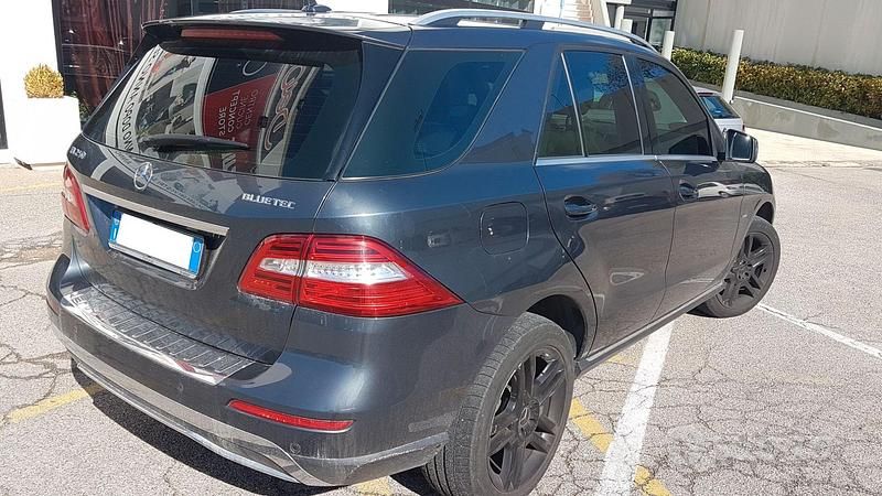 Usata Mercedes ML250 204 CV (150 kW) 2015 Blu SUV