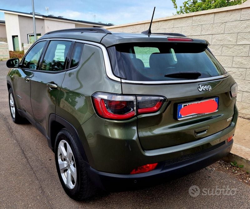 Usata Jeep Compass 120 CV (88 kW) 2019 Verde SUV