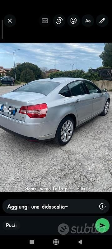Usata Citroën C5 136 CV (100 kW) 2009 Grigio Berlina
