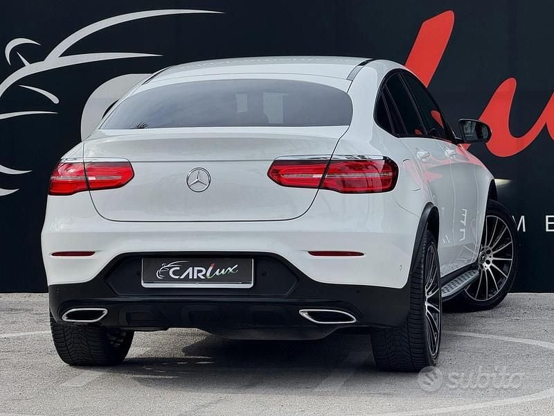 Usata Mercedes GLC220 Premium 170 CV (125 kW) 2017 Bianco Coupé