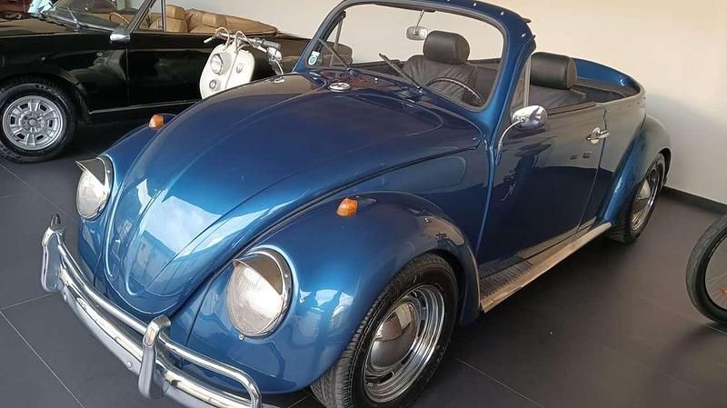 Usata VW Beetle Cabriolet 34 CV (25 kW) 1963 Blu/azzurro Cabrio