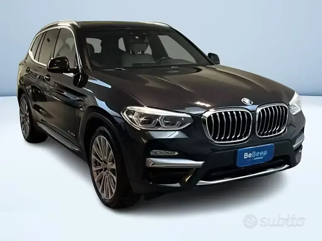 Usata BMW X3 Luxury Line 190 CV (139 kW) 2018 Nero metallizzato SUV