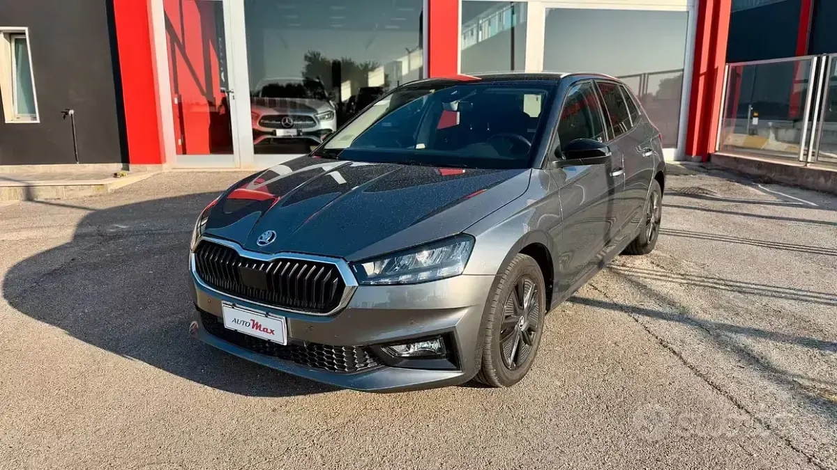 Usata Skoda Fabia Selection 80 CV (58 kW) 2025 Grigio Utilitaria