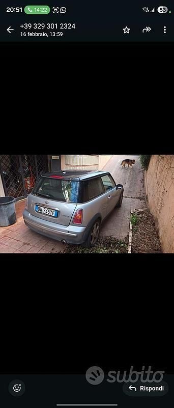 Usata Mini Cooper 2009 Utilitaria