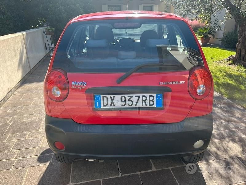 Usata Chevrolet Matiz SE 52 CV (38 kW) 2009 Rosso Utilitaria