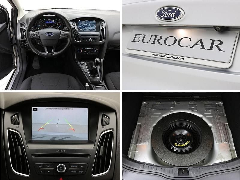 Usata Ford Focus Titanium 120 CV (88 kW) 2017 Argento Station wagon