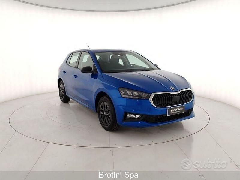 Nuova Skoda Fabia 80 CV (58 kW) 2025 Blu/azzurro Berlina