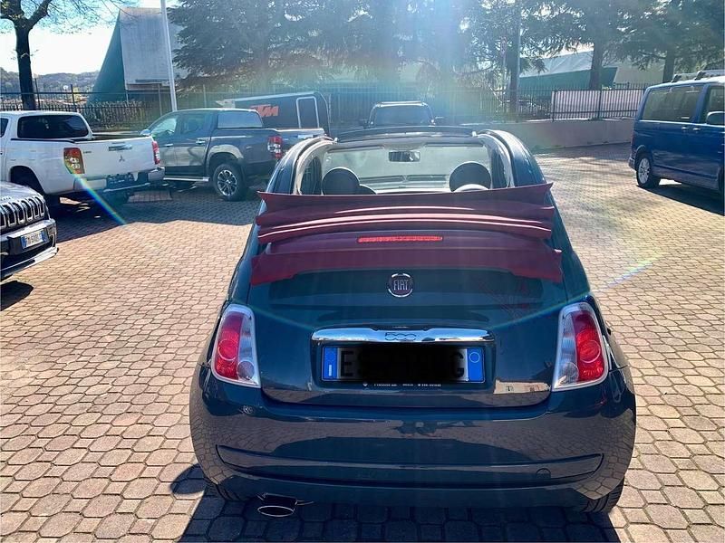 Usata Fiat 500C Pop 69 CV (50 kW) 2013 Grigio Cabrio