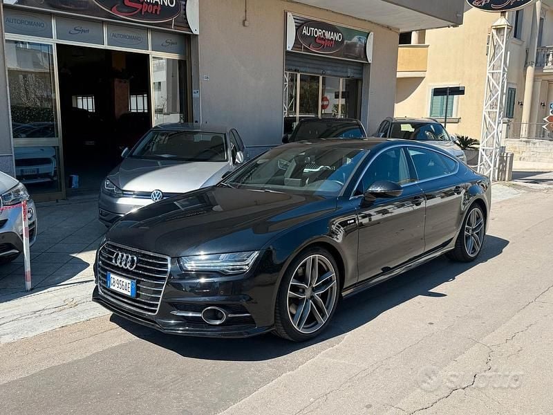 Usata Audi A7 Ambiente 272 CV (200 kW) 2017 Nero Utilitaria