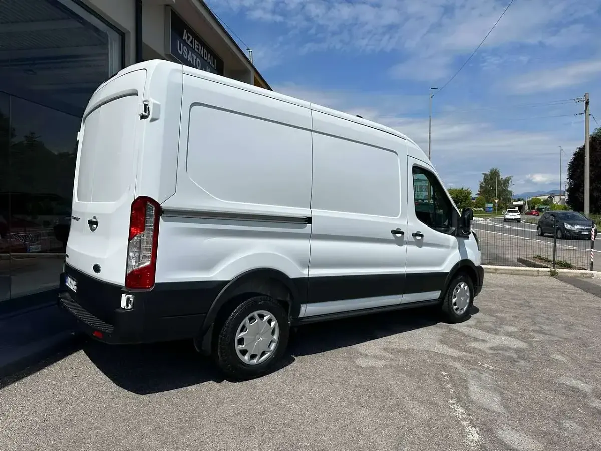 Usata Ford Transit Trend 129 CV (94 kW) 2023 Frozen white Furgone