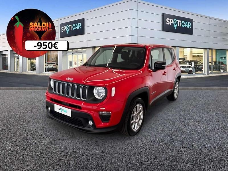 Usata Jeep Renegade Limited 131 CV (96 kW) 2024 Rosso SUV
