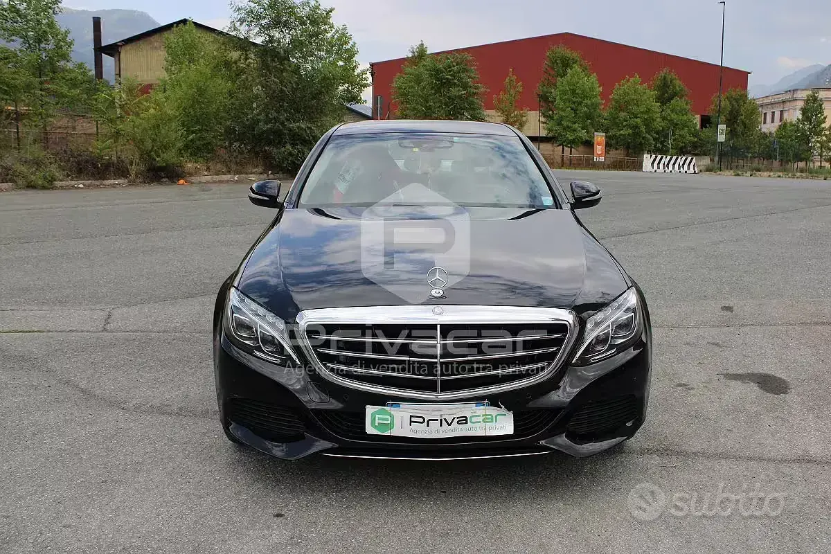 Usata Mercedes C250 Premium 204 CV (150 kW) 2015 Nero Berlina