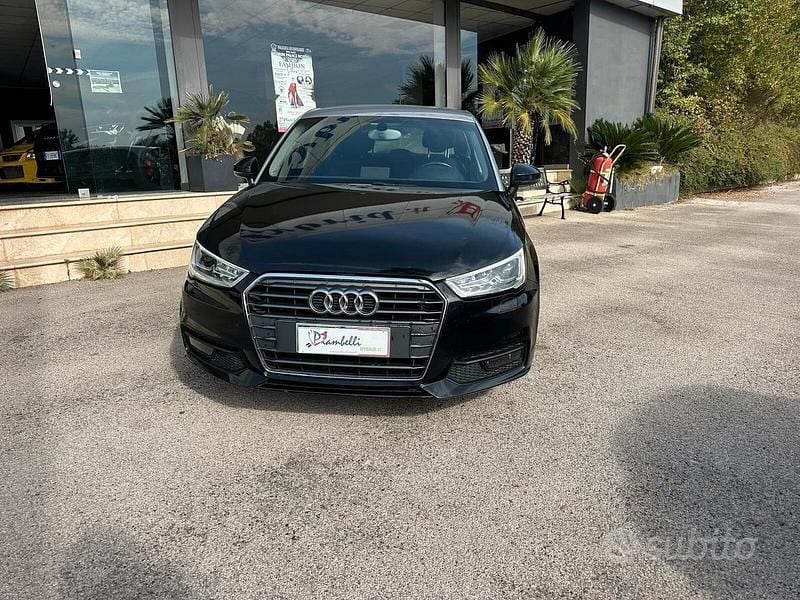 Usata Audi A1 Design 116 CV (85 kW) 2017 Nero Utilitaria