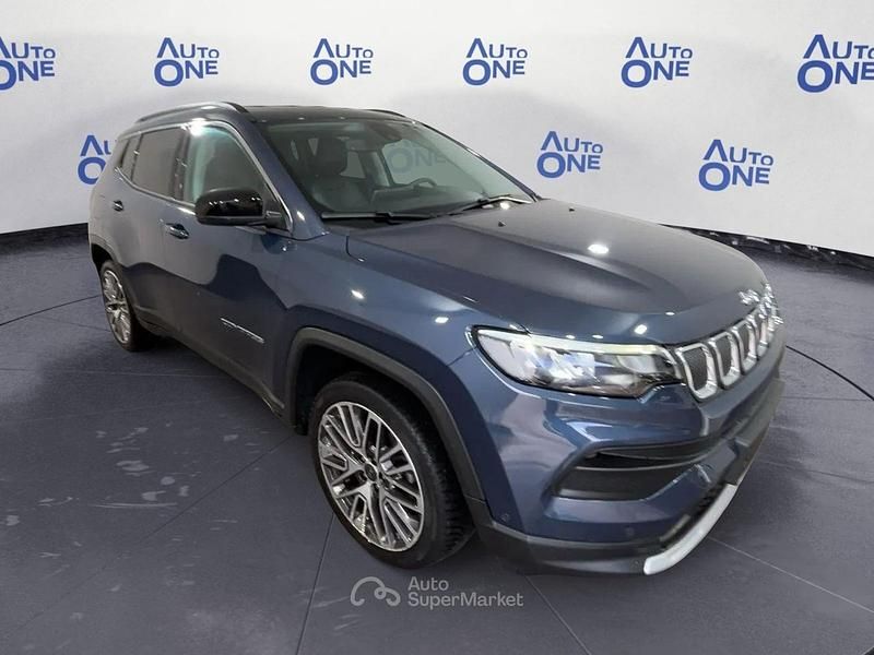 Nero Usata 2021 Jeep Compass Limited SUV | 19.900 € (Buon prezzo) - Immagine 1/3