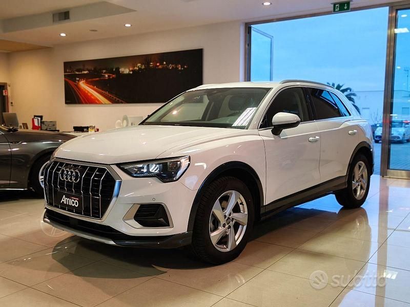 Usata Audi Q3 Advanced 150 CV (110 kW) 2020 Bianco SUV