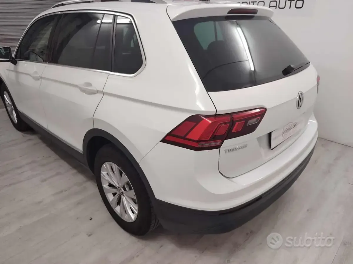 Usata VW Tiguan Style 116 CV (85 kW) 2017 Bianco SUV
