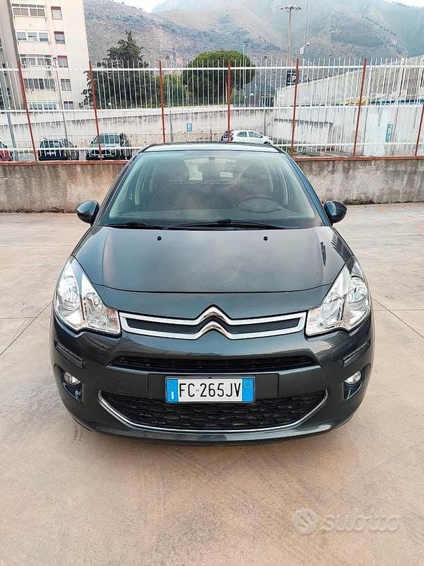 Usata Citroën C3 Exclusive 82 CV (60 kW) 2016 Grigio Utilitaria