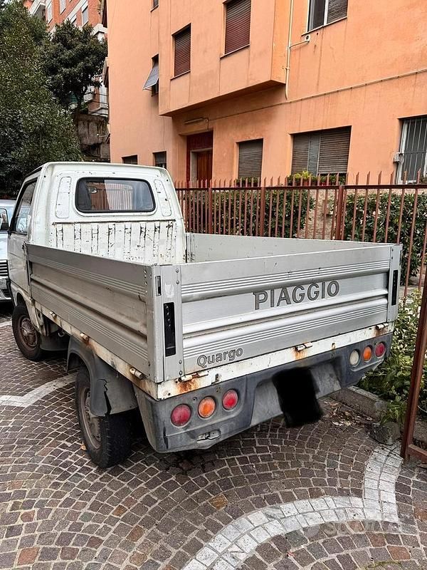 Usata Piaggio Quargo 2007 Bianco Furgone