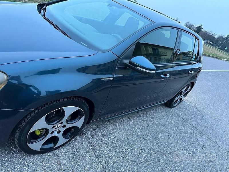 Usata VW Golf GTD 170 CV (125 kW) 2011 Blu Berlina