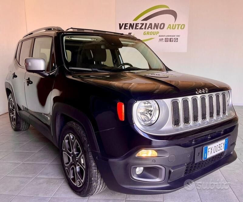 Nero Usata 2017 Jeep Renegade Limited SUV | 14.990 € (Buon prezzo) - Immagine 1/4