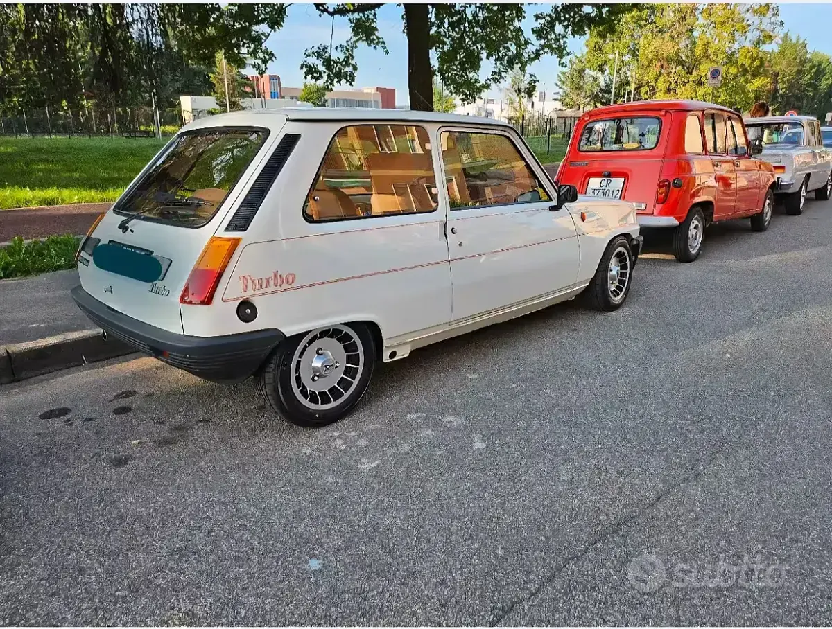 Usata Renault R5 1983 Bianco Utilitaria