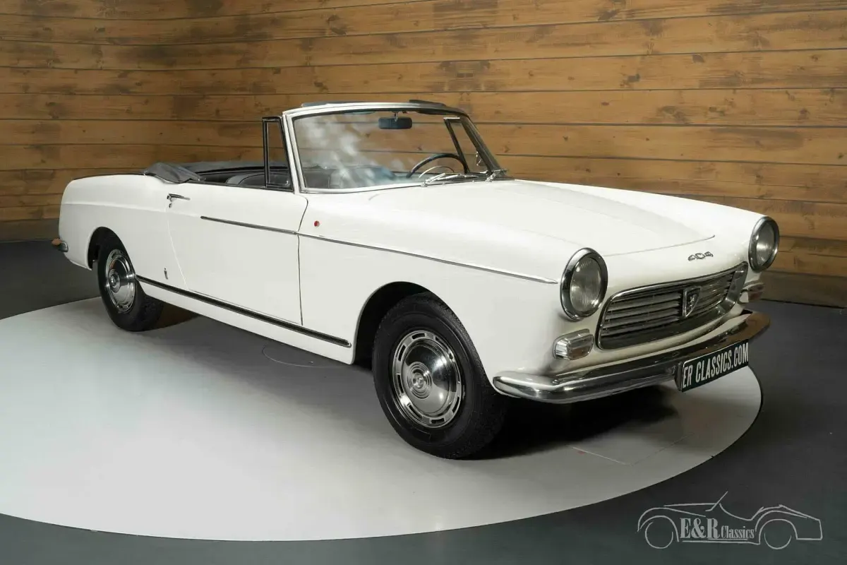Usata Peugeot 404 84 CV (61 kW) 1966 Nero Cabrio