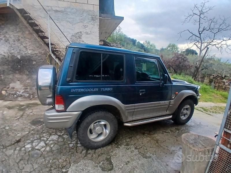Usata Hyundai Galloper 100 CV (73 kW) 1998 Blu SUV
