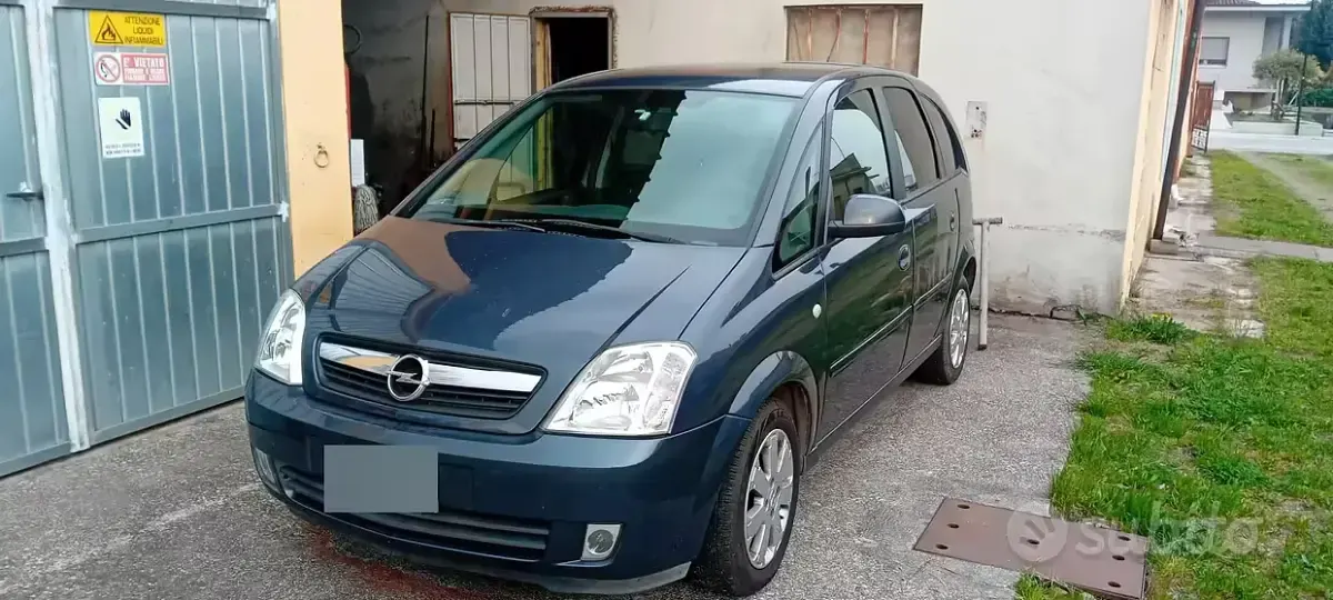 Usata Opel Meriva 75 CV (55 kW) 2007 Blu Monovolume