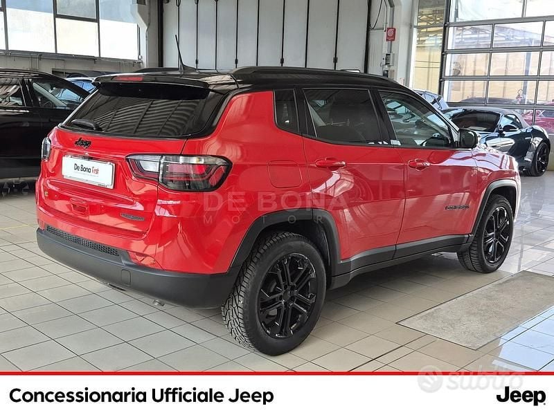 Usata Jeep Compass Night Eagle 131 CV (96 kW) 2023 Rosso SUV