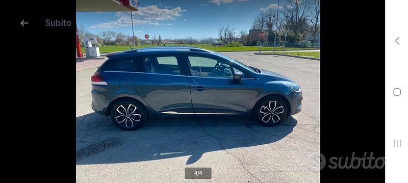 Usata Renault Clio GrandTour Zen 90 CV (66 kW) 2018 Grigio Station wagon