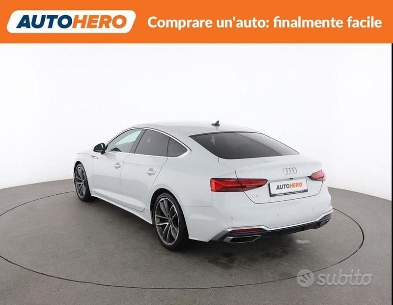 Usata Audi A5 S-Line 163 CV (119 kW) 2021 Bianco Coupé