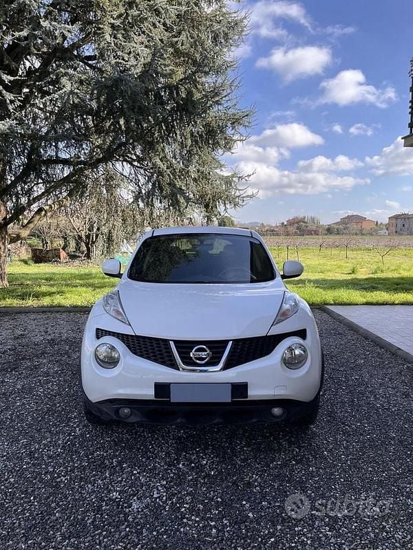 Usata Nissan Juke Acenta 110 CV (80 kW) 2013 Bianco SUV