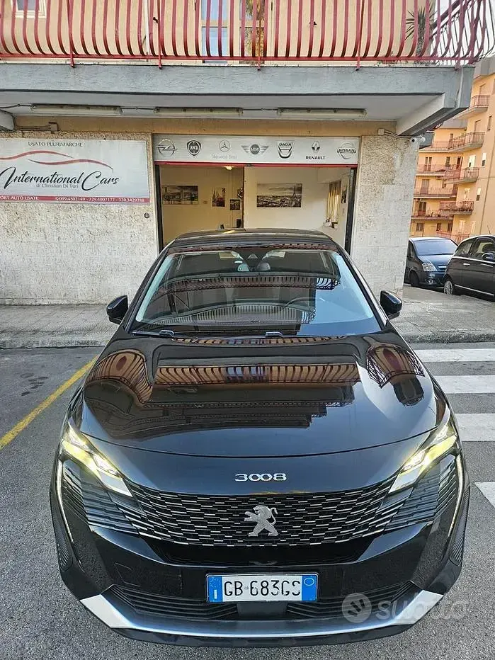 Usata Peugeot 3008 Active 131 CV (96 kW) 2021 Nero SUV