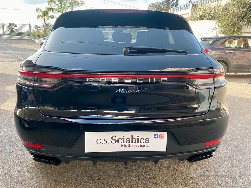 Usata Porsche Macan 245 CV (180 kW) 2019 Nero SUV