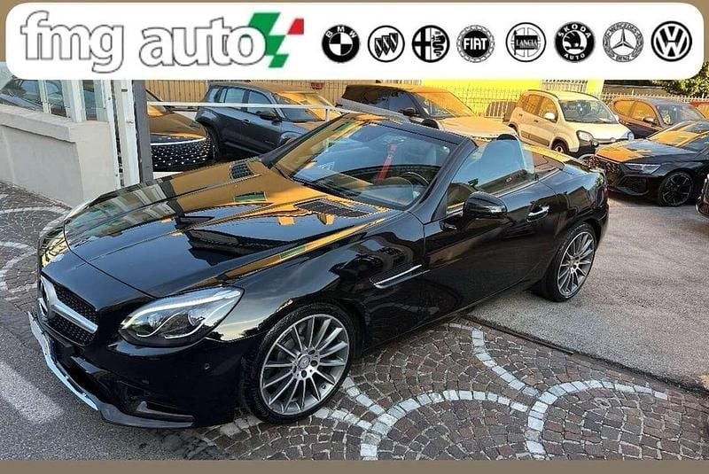 Usata Mercedes SLC200 AMG line 184 CV (135 kW) 2017 Nero Cabrio