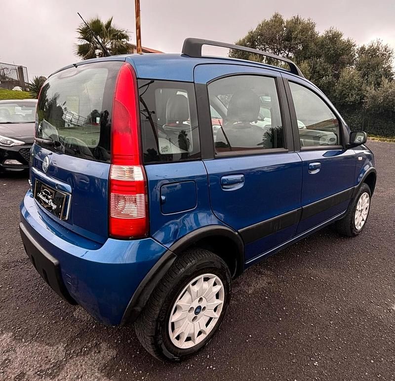 Usata Fiat Panda 4x4 Climbing 59 CV (43 kW) 2005 Blu Utilitaria