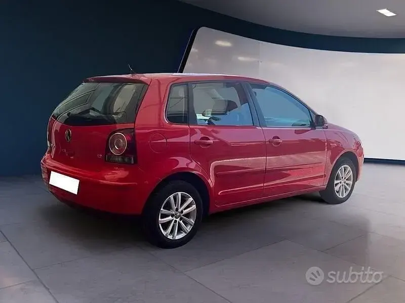 Usata VW Polo Comfortline 70 CV (51 kW) 2009 Rosso Utilitaria
